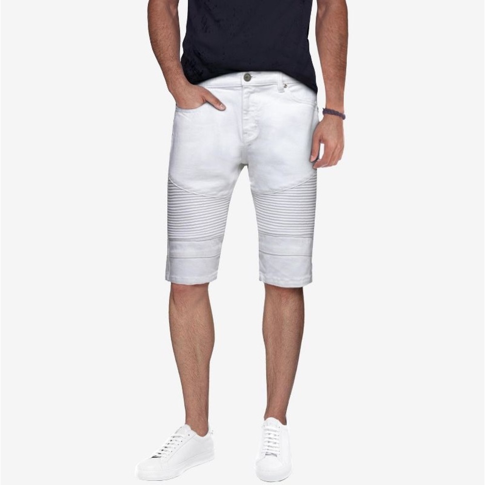 White Denim Shorts By XRay Jeans